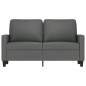 vidaXL 2-Sitzer-Sofa Dunkelgrau 120 cm Stoff vidaXL 2-Sitzer-Sofa Dunkelgrau 120 cm Stoff
