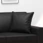 vidaXL Zierkissen 2 Stk. Schwarz 40x40 cm Kunstleder vidaXL Zierkissen 2 Stk. Schwarz 40x40 cm Kunstleder