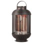 Sunred Tischheizstrahler Indox 1200 W Halogen Schwarz Sunred Tischheizstrahler Indox 1200 W Halogen Schwarz