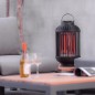 Sunred Tischheizstrahler Indox 1200 W Halogen Schwarz Sunred Tischheizstrahler Indox 1200 W Halogen Schwarz