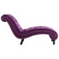 vidaXL Chaiselongue Lila Samt vidaXL Chaiselongue Lila Samt