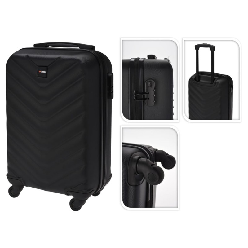 ProWorld Koffer Diamant-Design 28 L Schwarz ProWorld Koffer Diamant-Design 28 L Schwarz