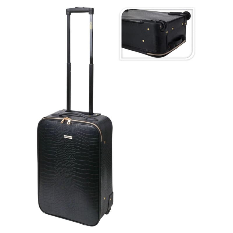 ProWorld Koffer Krokoprägung 28 L Schwarz ProWorld Koffer Krokoprägung 28 L Schwarz