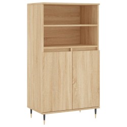 vidaXL Highboard Sonoma-Eiche 60x36x110 cm Holzwerkstoff