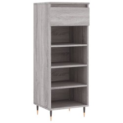 vidaXL Schuhschrank Grau Sonoma 40x36x105 cm Holzwerkstoff
