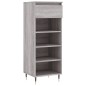 vidaXL Schuhschrank Grau Sonoma 40x36x105 cm Holzwerkstoff vidaXL Schuhschrank Grau Sonoma 40x36x105 cm Holzwerkstoff
