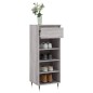 vidaXL Schuhschrank Grau Sonoma 40x36x105 cm Holzwerkstoff vidaXL Schuhschrank Grau Sonoma 40x36x105 cm Holzwerkstoff