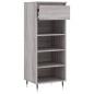 vidaXL Schuhschrank Grau Sonoma 40x36x105 cm Holzwerkstoff vidaXL Schuhschrank Grau Sonoma 40x36x105 cm Holzwerkstoff