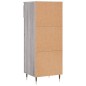 vidaXL Schuhschrank Grau Sonoma 40x36x105 cm Holzwerkstoff vidaXL Schuhschrank Grau Sonoma 40x36x105 cm Holzwerkstoff