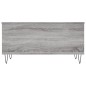 vidaXL Couchtisch Grau Sonoma 90x44,5x45 cm Holzwerkstoff vidaXL Couchtisch Grau Sonoma 90x44,5x45 cm Holzwerkstoff