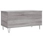 vidaXL Couchtisch Grau Sonoma 90x44,5x45 cm Holzwerkstoff vidaXL Couchtisch Grau Sonoma 90x44,5x45 cm Holzwerkstoff