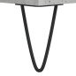 vidaXL Nachttisch Betongrau 40x35x50 cm Holzwerkstoff vidaXL Nachttisch Betongrau 40x35x50 cm Holzwerkstoff