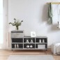 vidaXL Schuhregal Betongrau 102x36x60 cm Holzwerkstoff vidaXL Schuhregal Betongrau 102x36x60 cm Holzwerkstoff