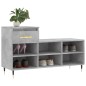 vidaXL Schuhregal Betongrau 102x36x60 cm Holzwerkstoff vidaXL Schuhregal Betongrau 102x36x60 cm Holzwerkstoff