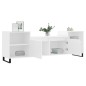 vidaXL TV-Schrank Weiß 160x35x55 cm Holzwerkstoff vidaXL TV-Schrank Weiß 160x35x55 cm Holzwerkstoff