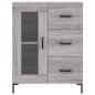 Highboard Grau Sonoma 69,5x34x180 cm Holzwerkstoff Highboard Grau Sonoma 69,5x34x180 cm Holzwerkstoff
