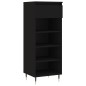vidaXL Schuhschrank Schwarz 40x36x105 cm Holzwerkstoff vidaXL Schuhschrank Schwarz 40x36x105 cm Holzwerkstoff