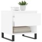 vidaXL Couchtische 2 Stk. Weiß 50x46x50 cm Holzwerkstoff vidaXL Couchtische 2 Stk. Weiß 50x46x50 cm Holzwerkstoff