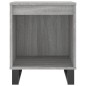 vidaXL Nachttische 2 Stk. Grau Sonoma 40x35x50 cm Holzwerkstoff vidaXL Nachttische 2 Stk. Grau Sonoma 40x35x50 cm Holzwerkstoff