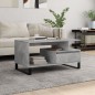 vidaXL Couchtisch Betongrau 90x49x45 cm Holzwerkstoff vidaXL Couchtisch Betongrau 90x49x45 cm Holzwerkstoff