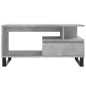 vidaXL Couchtisch Betongrau 90x49x45 cm Holzwerkstoff vidaXL Couchtisch Betongrau 90x49x45 cm Holzwerkstoff