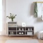 vidaXL Schuhregal Grau Sonoma 102x36x60 cm Holzwerkstoff vidaXL Schuhregal Grau Sonoma 102x36x60 cm Holzwerkstoff