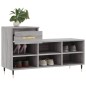 vidaXL Schuhregal Grau Sonoma 102x36x60 cm Holzwerkstoff vidaXL Schuhregal Grau Sonoma 102x36x60 cm Holzwerkstoff