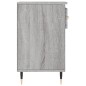 vidaXL Schuhregal Grau Sonoma 102x36x60 cm Holzwerkstoff vidaXL Schuhregal Grau Sonoma 102x36x60 cm Holzwerkstoff