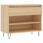 vidaXL Schuhregal Sonoma-Eiche 70x36x60 cm Holzwerkstoff vidaXL Schuhregal Sonoma-Eiche 70x36x60 cm Holzwerkstoff