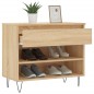 vidaXL Schuhregal Sonoma-Eiche 70x36x60 cm Holzwerkstoff vidaXL Schuhregal Sonoma-Eiche 70x36x60 cm Holzwerkstoff