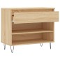vidaXL Schuhregal Sonoma-Eiche 70x36x60 cm Holzwerkstoff vidaXL Schuhregal Sonoma-Eiche 70x36x60 cm Holzwerkstoff