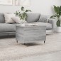 vidaXL Couchtisch Grau Sonoma 60x44,5x45 cm Holzwerkstoff vidaXL Couchtisch Grau Sonoma 60x44,5x45 cm Holzwerkstoff