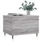 vidaXL Couchtisch Grau Sonoma 60x44,5x45 cm Holzwerkstoff vidaXL Couchtisch Grau Sonoma 60x44,5x45 cm Holzwerkstoff