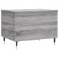 vidaXL Couchtisch Grau Sonoma 60x44,5x45 cm Holzwerkstoff vidaXL Couchtisch Grau Sonoma 60x44,5x45 cm Holzwerkstoff