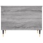 vidaXL Couchtisch Grau Sonoma 60x44,5x45 cm Holzwerkstoff vidaXL Couchtisch Grau Sonoma 60x44,5x45 cm Holzwerkstoff