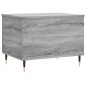 vidaXL Couchtisch Grau Sonoma 60x44,5x45 cm Holzwerkstoff vidaXL Couchtisch Grau Sonoma 60x44,5x45 cm Holzwerkstoff
