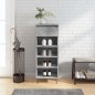 vidaXL Schuhschrank Betongrau 40x36x105 cm Holzwerkstoff vidaXL Schuhschrank Betongrau 40x36x105 cm Holzwerkstoff