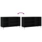 vidaXL Schuhregal Schwarz 102x36x60 cm Holzwerkstoff vidaXL Schuhregal Schwarz 102x36x60 cm Holzwerkstoff