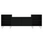 vidaXL TV-Schrank Schwarz 160x35x55 cm Holzwerkstoff vidaXL TV-Schrank Schwarz 160x35x55 cm Holzwerkstoff