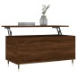 vidaXL Couchtisch Braun Eichen-Optik 90x44,5x45 cm Holzwerkstoff vidaXL Couchtisch Braun Eichen-Optik 90x44,5x45 cm Holzwerkstoff