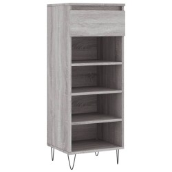 vidaXL Schuhschrank Grau Sonoma 40x36x105 cm Holzwerkstoff