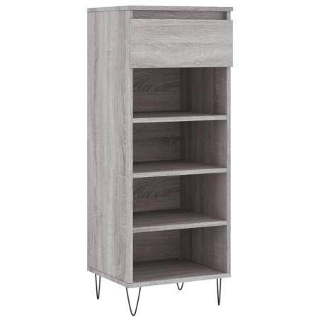 vidaXL Schuhschrank Grau Sonoma 40x36x105 cm Holzwerkstoff