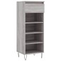 vidaXL Schuhschrank Grau Sonoma 40x36x105 cm Holzwerkstoff vidaXL Schuhschrank Grau Sonoma 40x36x105 cm Holzwerkstoff