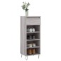 vidaXL Schuhschrank Grau Sonoma 40x36x105 cm Holzwerkstoff vidaXL Schuhschrank Grau Sonoma 40x36x105 cm Holzwerkstoff
