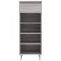 vidaXL Schuhschrank Grau Sonoma 40x36x105 cm Holzwerkstoff vidaXL Schuhschrank Grau Sonoma 40x36x105 cm Holzwerkstoff