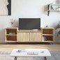 vidaXL TV-Schrank Sonoma-Eiche 160x35x55 cm Holzwerkstoff vidaXL TV-Schrank Sonoma-Eiche 160x35x55 cm Holzwerkstoff