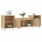 vidaXL TV-Schrank Sonoma-Eiche 160x35x55 cm Holzwerkstoff vidaXL TV-Schrank Sonoma-Eiche 160x35x55 cm Holzwerkstoff