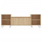 vidaXL TV-Schrank Sonoma-Eiche 160x35x55 cm Holzwerkstoff vidaXL TV-Schrank Sonoma-Eiche 160x35x55 cm Holzwerkstoff