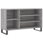 vidaXL Schuhregal Grau Sonoma 102x36x60 cm Holzwerkstoff vidaXL Schuhregal Grau Sonoma 102x36x60 cm Holzwerkstoff