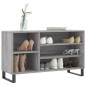 vidaXL Schuhregal Grau Sonoma 102x36x60 cm Holzwerkstoff vidaXL Schuhregal Grau Sonoma 102x36x60 cm Holzwerkstoff